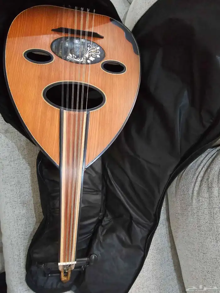 عود احترافي مقاسات عراقي. القصعة جوز شامي و الوش سيدار تركي 8