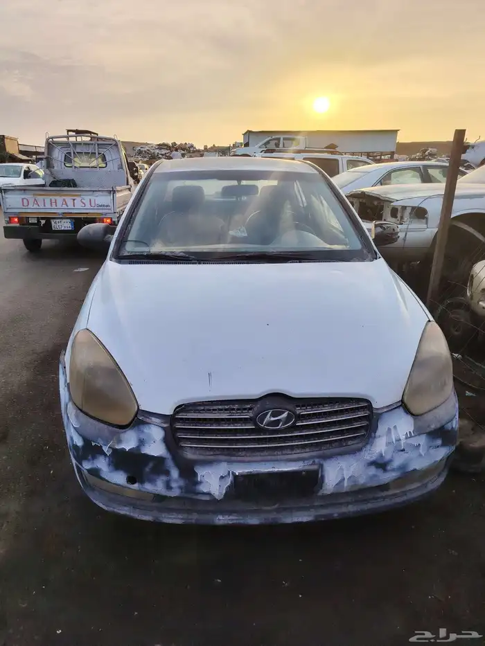 يوجد لدينا جميع قطع الغيار هونداي اكسنت كيا ريو تشليح 9