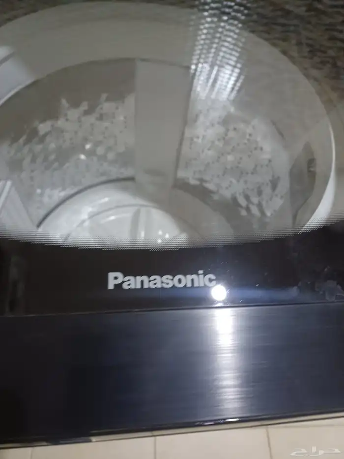 غسالة بناسونك اوتماتيك نظيفه جدا استخدام شهرين اللون اسود 3