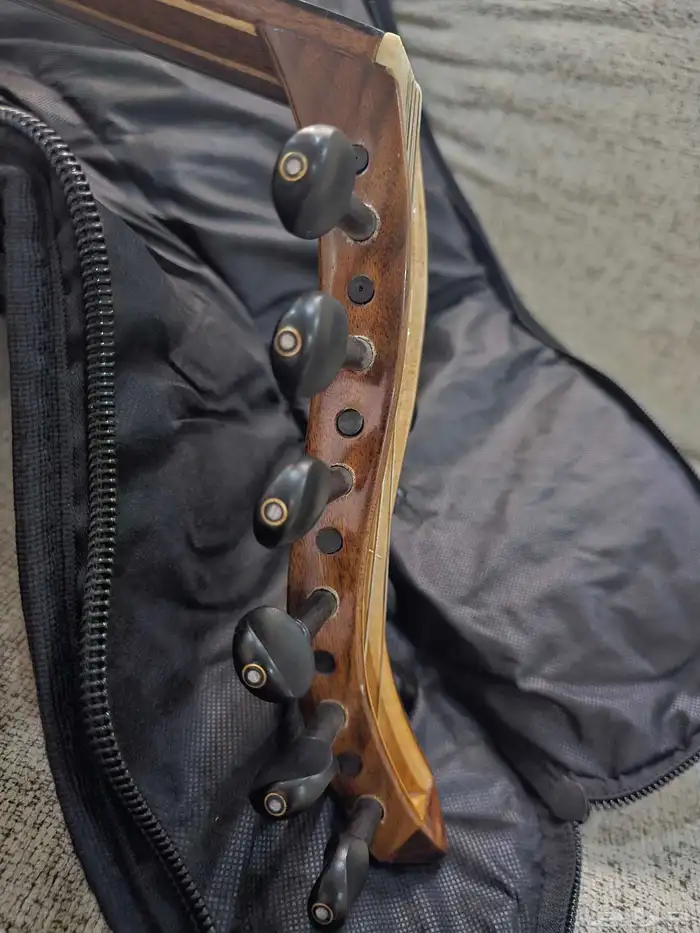 عود احترافي مقاسات عراقي. القصعة جوز شامي و الوش سيدار تركي 6