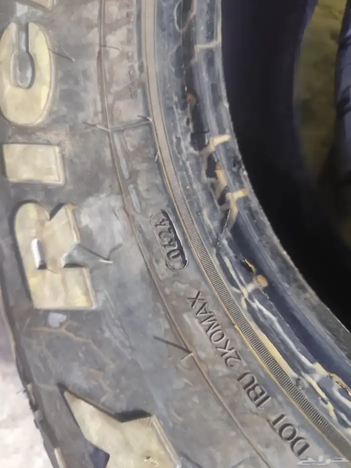 كفرات حجري 285 70 17.تاريخ 2024 4