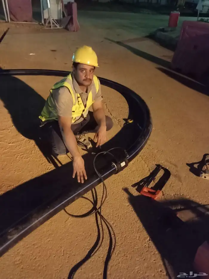 لحام ليات ايثيلين عالي الكثافة لحام مواسير المياه لحام كهربا 3