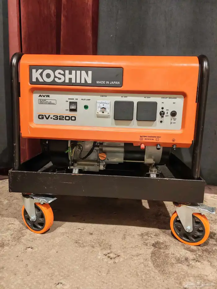 Generator KOSHIN GV Series GV-3200 GV-3200 MADE IN JAPAN 1
