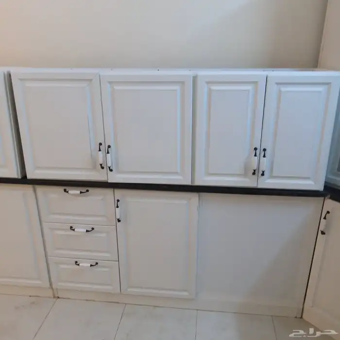 دولاب مطبخ المنيوم زواية حرف L 2