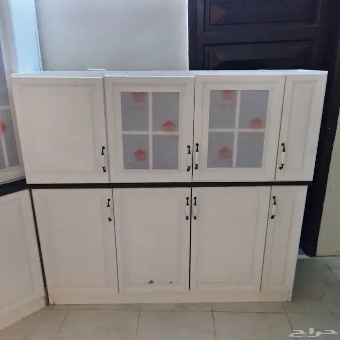 دولاب مطبخ المنيوم زواية حرف L 6