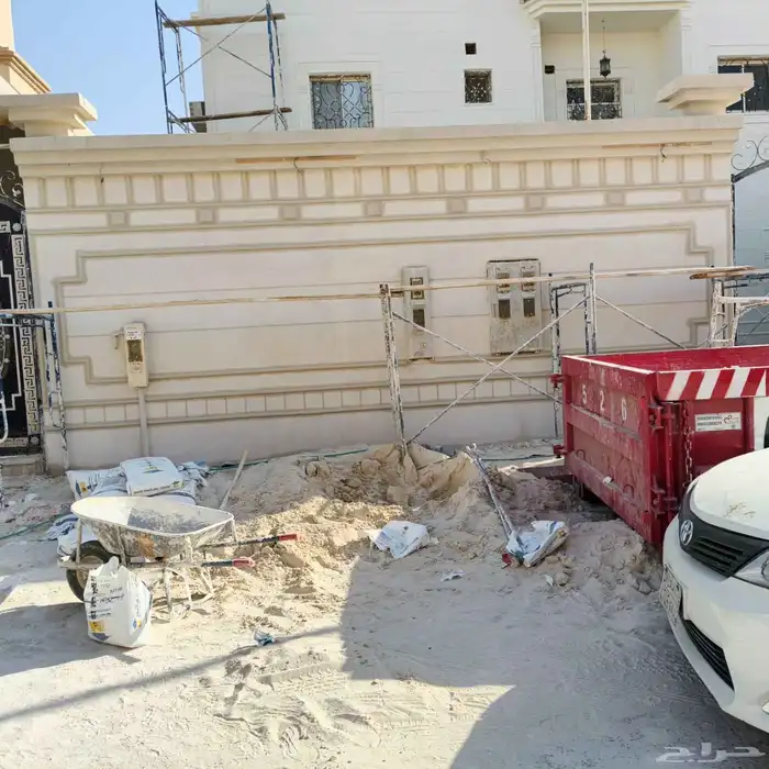 لياسه ملونه بديل الحجر الطبيعي ديكورات خارجه اشكال منوعه 11