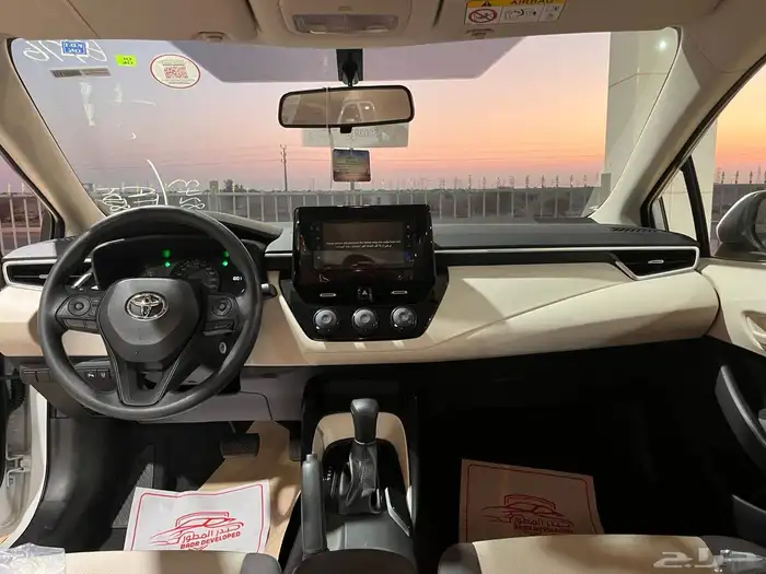 تويوتا كورولا مطور 2025 8