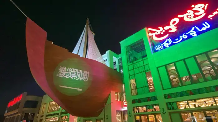 افتتاح محلات اضاة بوابات مجسمات بالونات راقصة 1