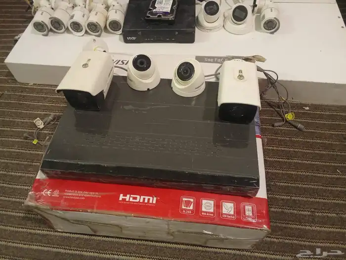 كميرات مراقبه مستعملة جودة ودقه 1