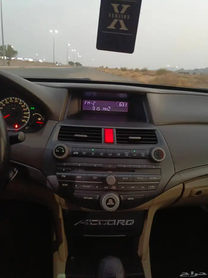 هواند اكورد 2009 عنابي 5