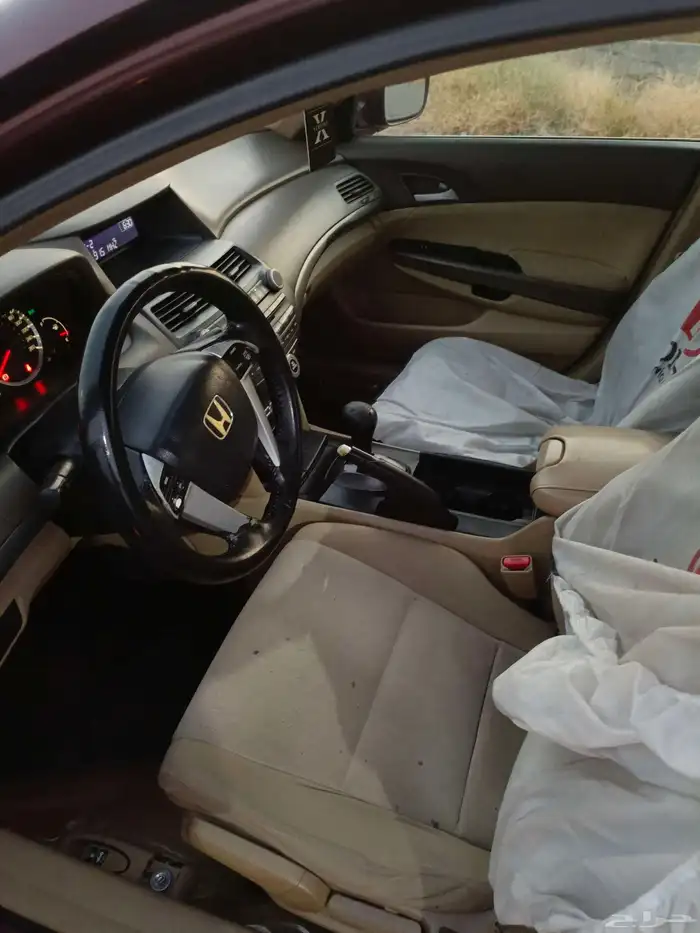 هواند اكورد 2009 عنابي 8