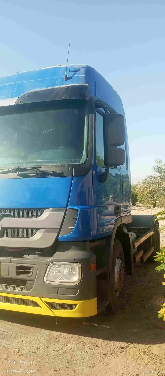 اكتروس 1840 موديل 2010 الممشى فوق المليون قير و مكينه 1