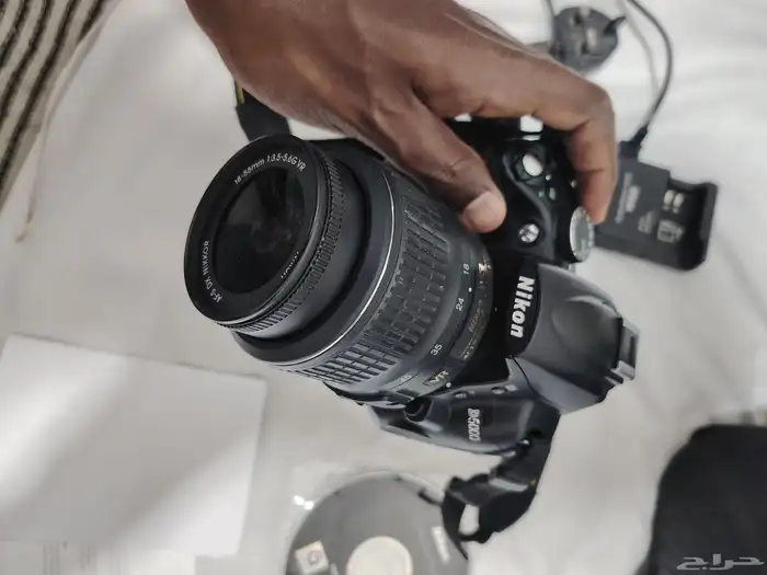 كاميرا نيكون 5000d نظيفه شبه جديده 8