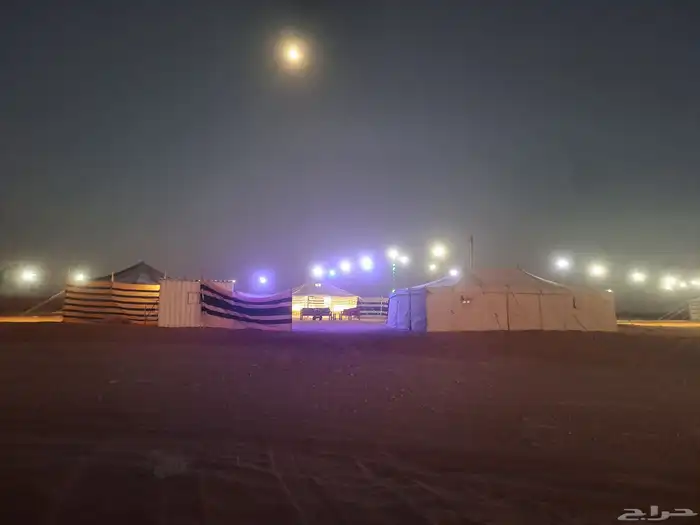 مخيم السعادة بنفود الشرقي 0