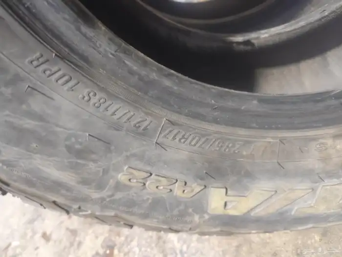 كفرات حجري 285 70 17.تاريخ 2024 2