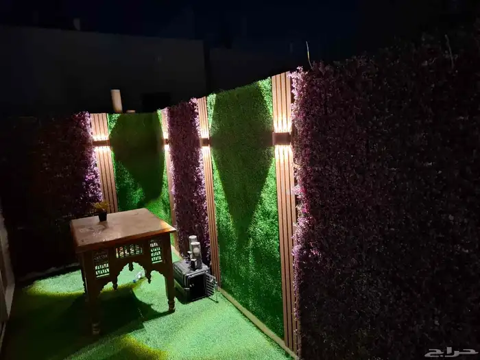 مشتل تنسيق حدائق وعشب صناعي 2