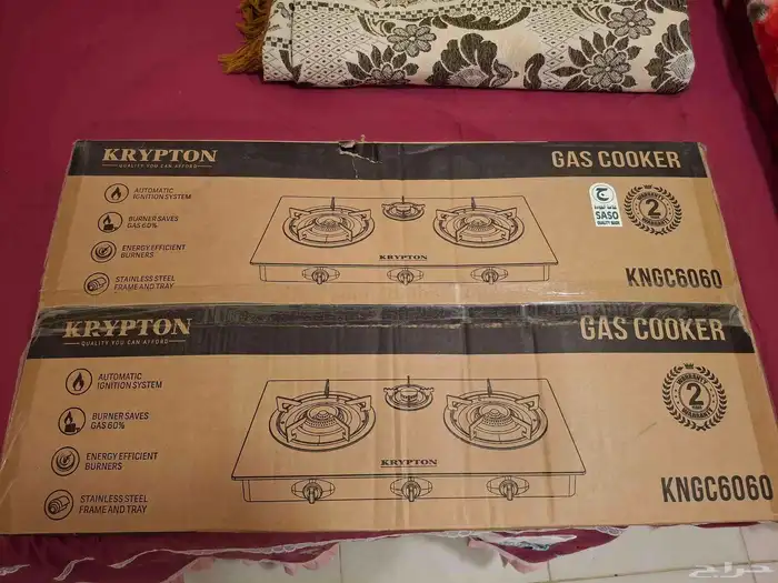 بوتجاز مسطح جديد و عدد 2 كرسي جديد لم يستخدم ( قابل للطي ) 8