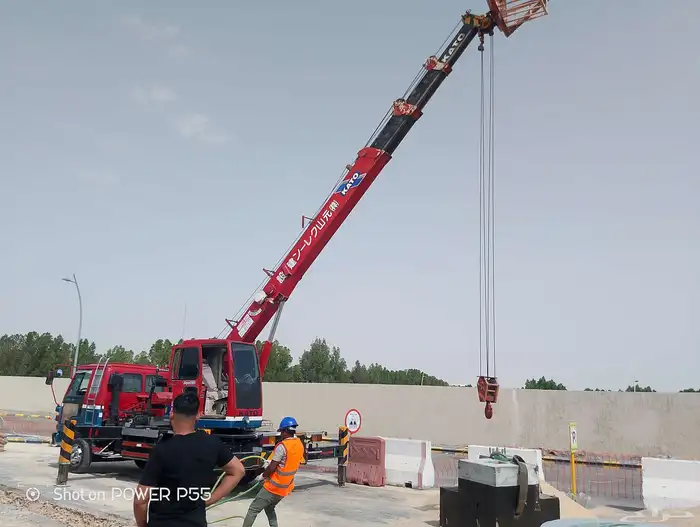 ايجار كرين رافعه ونش سله لرفع العمال في الدمام 5