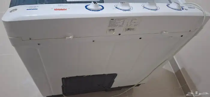 غسالة هام حوضين 12 كيلو مستخدمه بحاله جديد 1