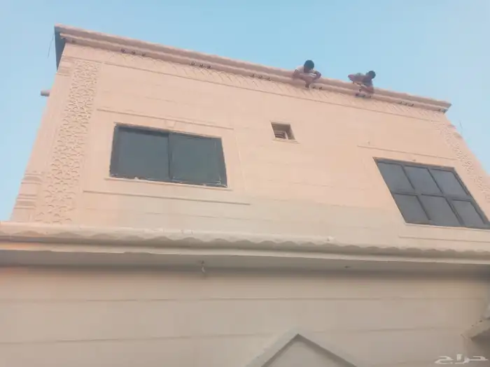 لياسه ملونه بديل الحجر الطبيعي اسمنت ابيض ديكورات خارجيه 15