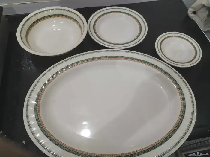 زبديات ميلامين مع غطاء مع صحون صغيره و كبيره 2