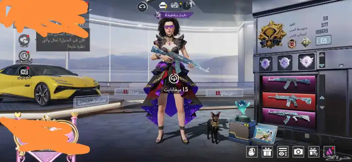 حساب ببجي للبيع 44