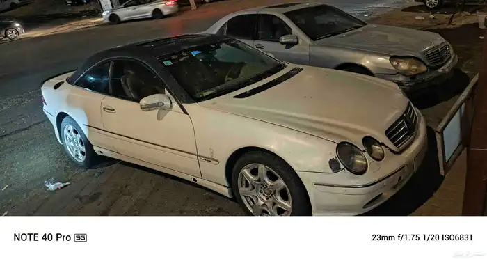 مرسيدس cl 2002 6