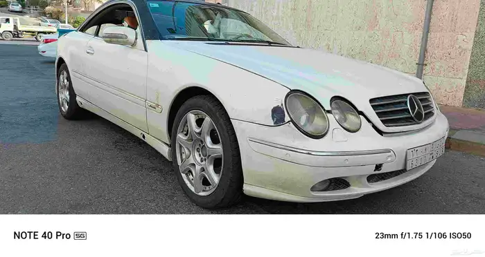 مرسيدس cl 2002 3