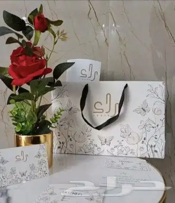 بكج عبايات كامل أكياس كروت ثانكس ورق تغليف ستيكر ليبل 1