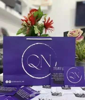 بكج عبايات كامل أكياس كروت ثانكس ورق تغليف ستيكر ليبل 8