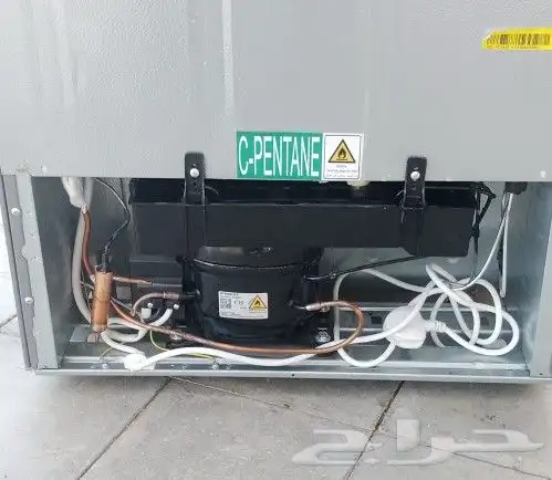 ثلاجه تكنو بيست 9.5 قدم بحاله ممتازه شبه الجديده 4