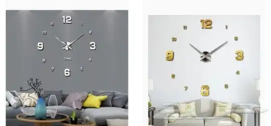 ساعات حائط 3D 4