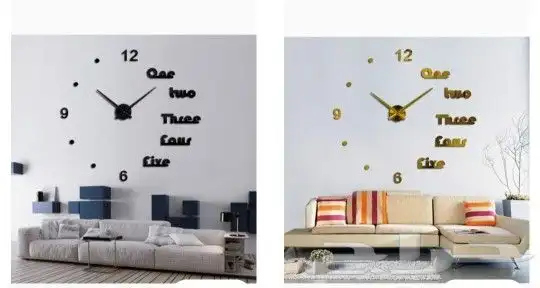 ساعات حائط 3D 0