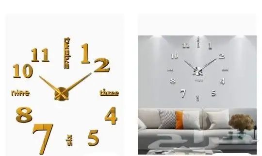 ساعات حائط 3D 6