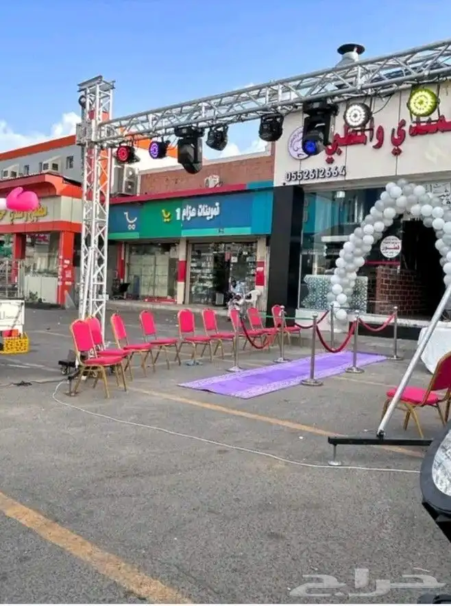 تاجير افتتاح بوابه سيدي كرار بالونه راقصه مهرج قوس بالونه لي 5