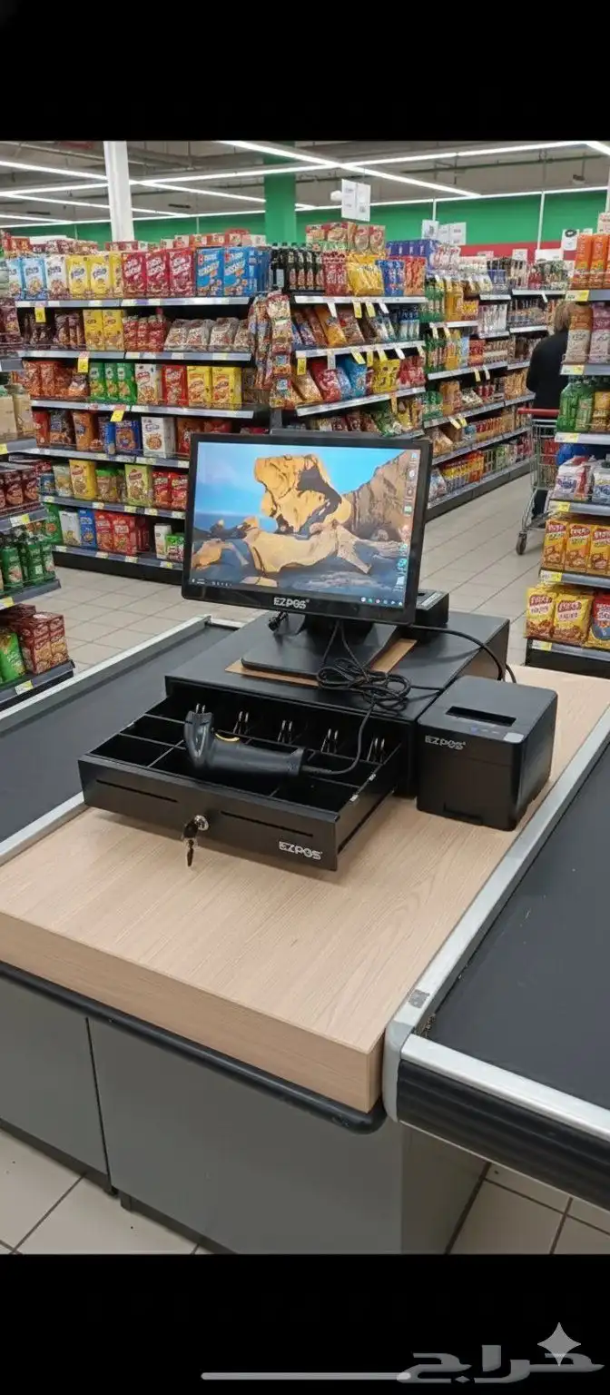 جهاز كاشير لمس للبقالة 0