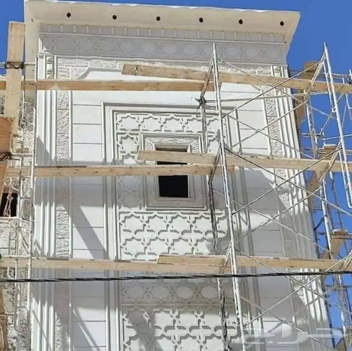 معلم ديكورات خارجيه مع اسمنت ابيض لجميع مناطق المملكة العربي 2