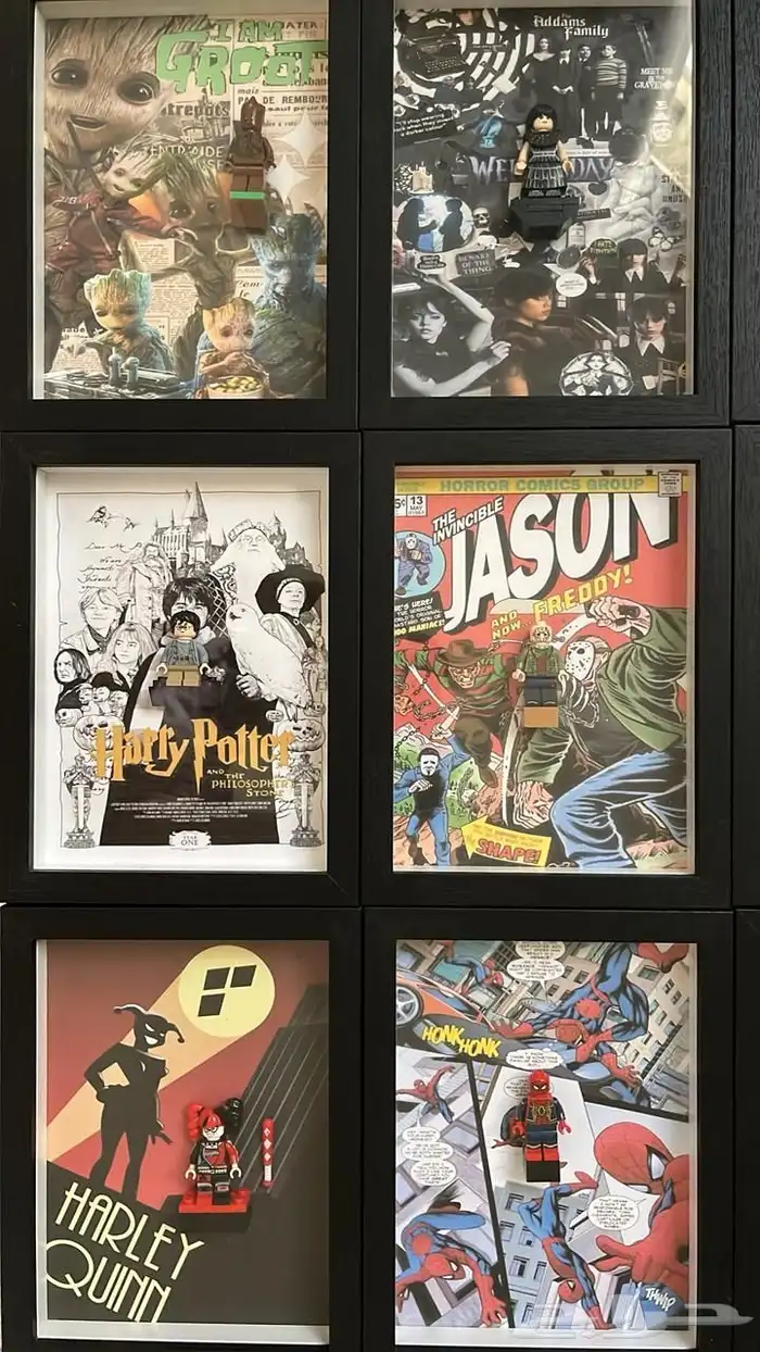 لوحات ليغو لاشهر المسلسلات و الأفلام والكرتون 2