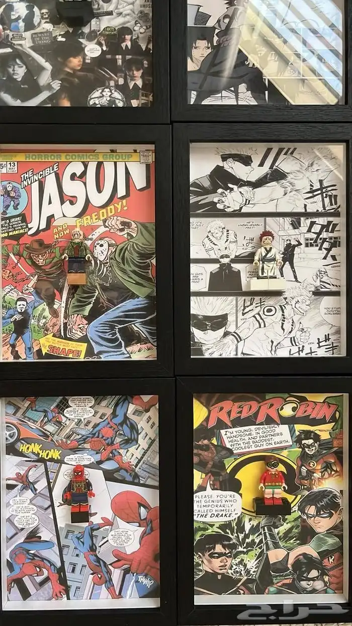 لوحات ليغو لاشهر المسلسلات و الأفلام والكرتون 1