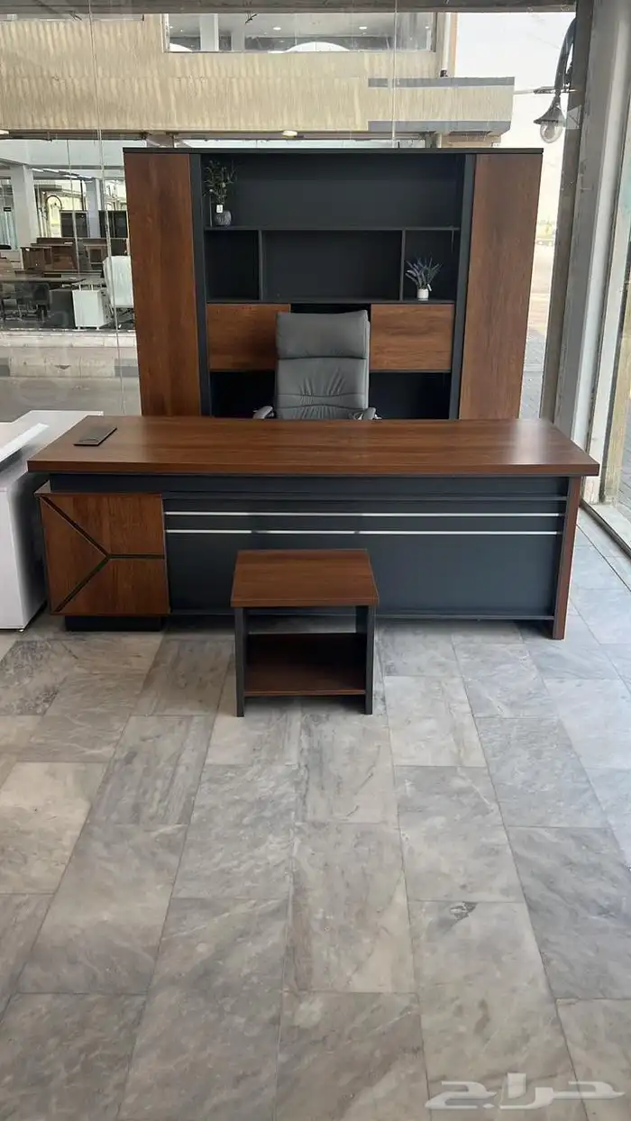 جديد طقم مدير مكاتب اداريه محطة العمل كاونتر استقبال كراسي 1
