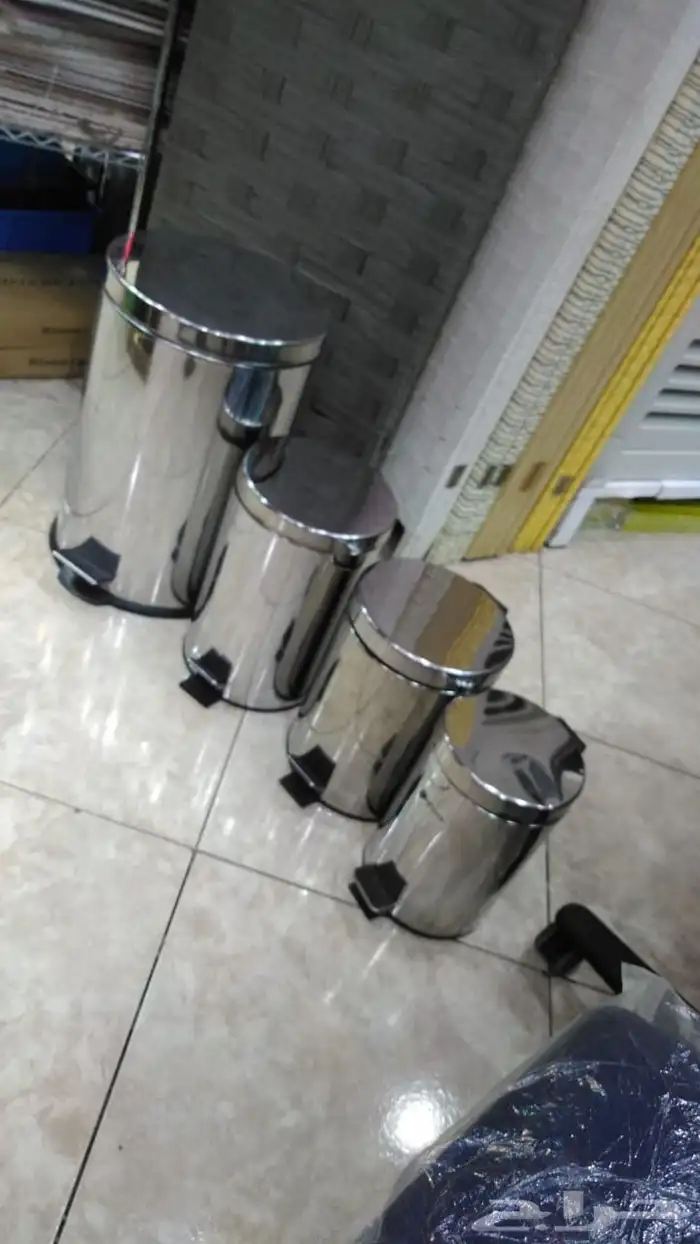 سلات زباله ستيل 0