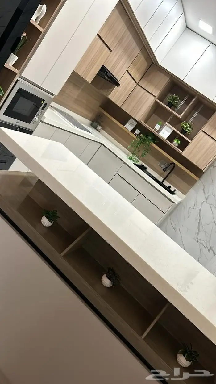 مطابخ المونيوم صاج رف دبل فرميكا 4 ملي 1