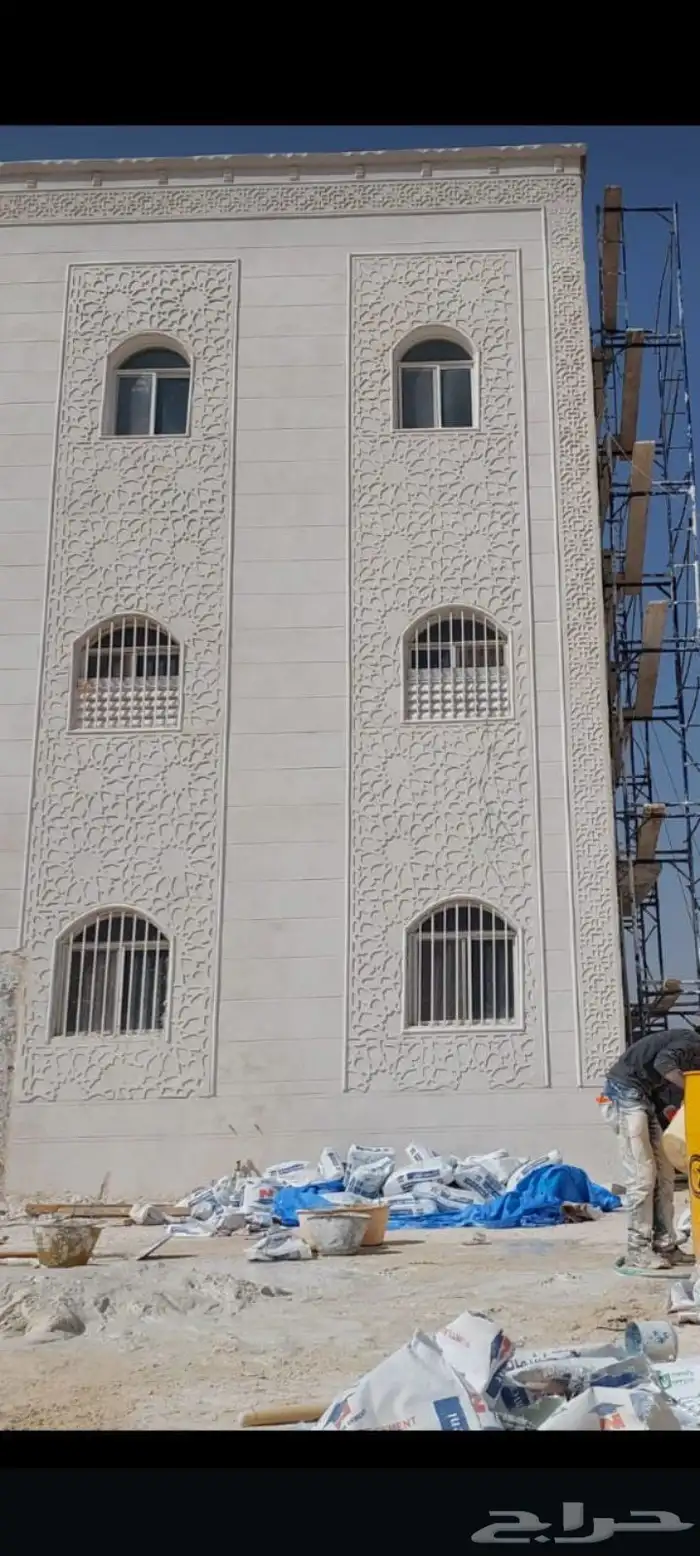 لياسه ملونه سمنت الرياض وبطحا الرياض بديل الحجر 8