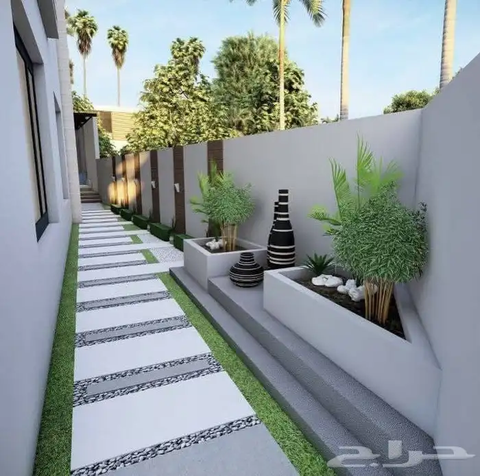 تنسيق الحدائق المنزلية. في جده ومكه 6