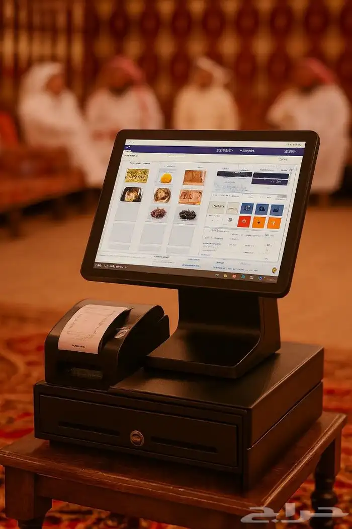 جهاز كاشير ممتاز ديوانيه كافيه مطعم 0