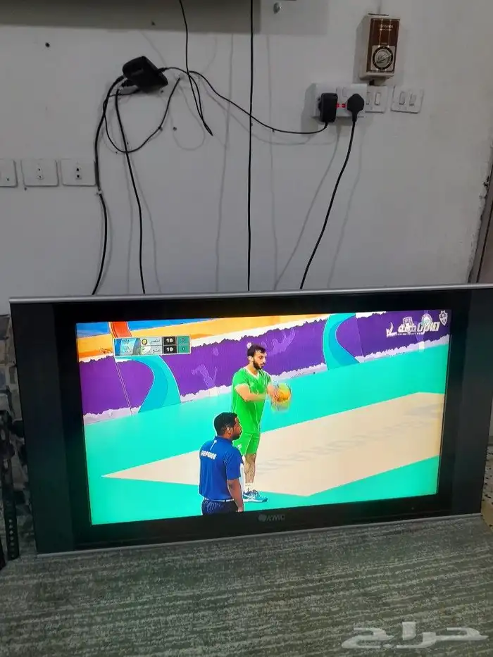 الموقع الخرج شاشه 47بوصة عاديه مع الريموت والقاعده عالشرط 2