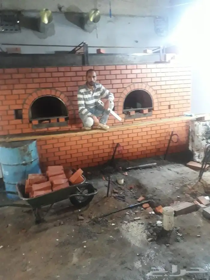 فرنين بالطوب الاحمر 0