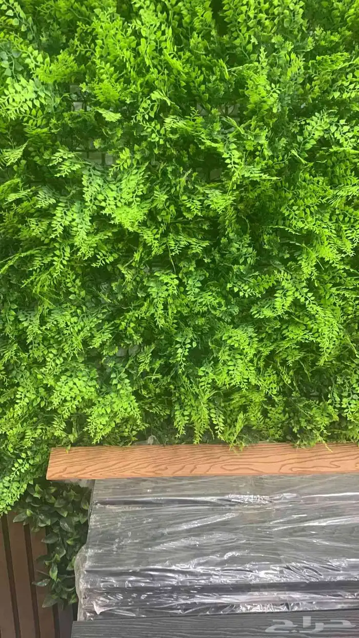 عشب جداري وبديل الخشب 0