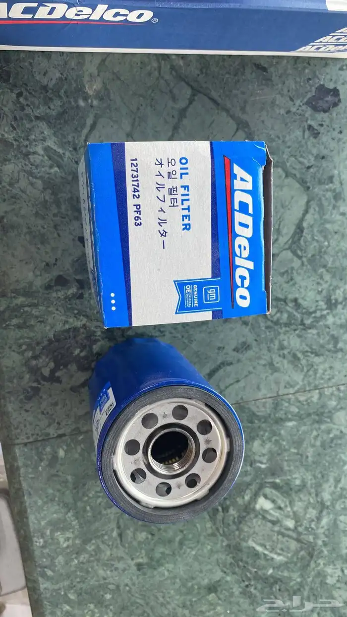 فلتر زيت جمس 2015-2025 اصلي GM متوفر جملة 0