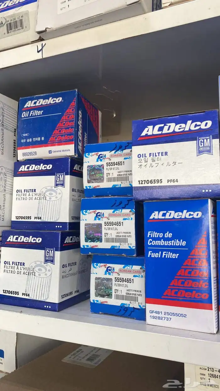 فلتر زيت جمس 2015-2025 اصلي GM متوفر جملة 4